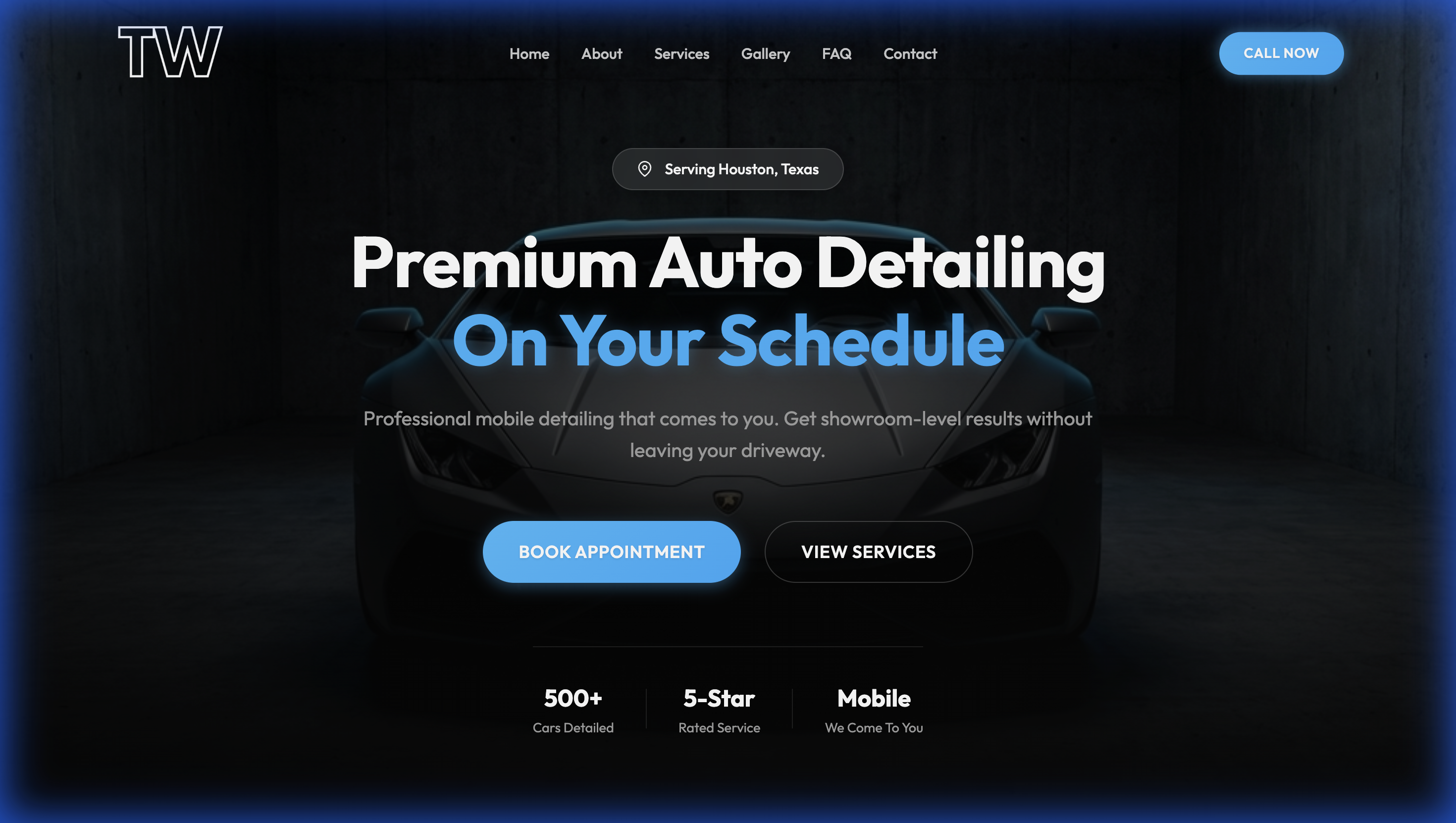 Tito's Washing Website